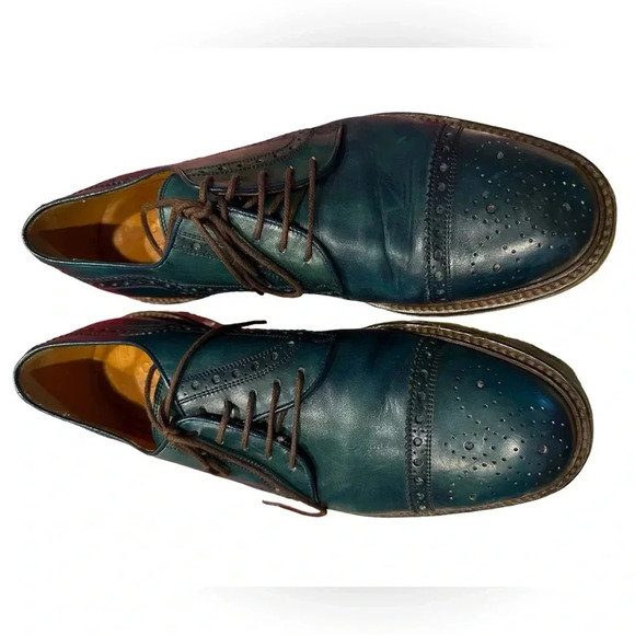 Gucci AUTHENTIC mens green shoes size 7 - Picture 4 of 11